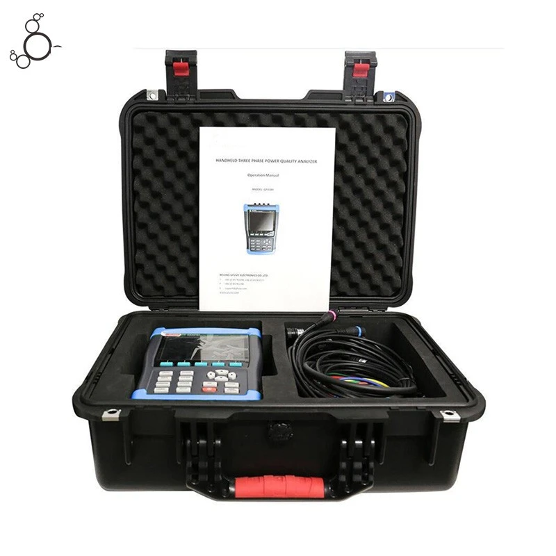 Three Phase Handheld Power Quality Analyzer factory